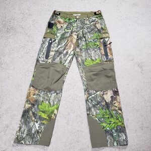 Mens Ol' Tom Mossy Oak Obsession Turkey Hunting Cargo Camo Tech Pants M 34x32
